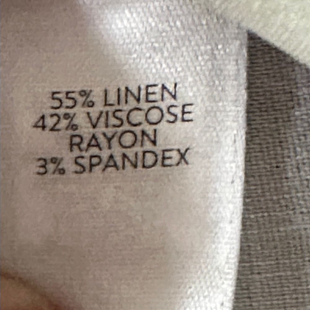 J. Jill Pintucked Linen-Stretch Slim-Leg Pants Size 2X NWOT - Picture 14 of 15